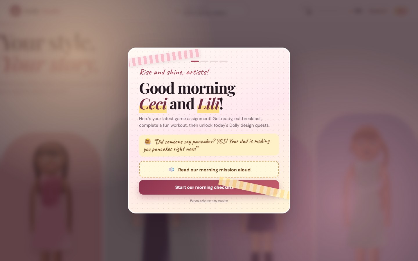 GoDolly homepage