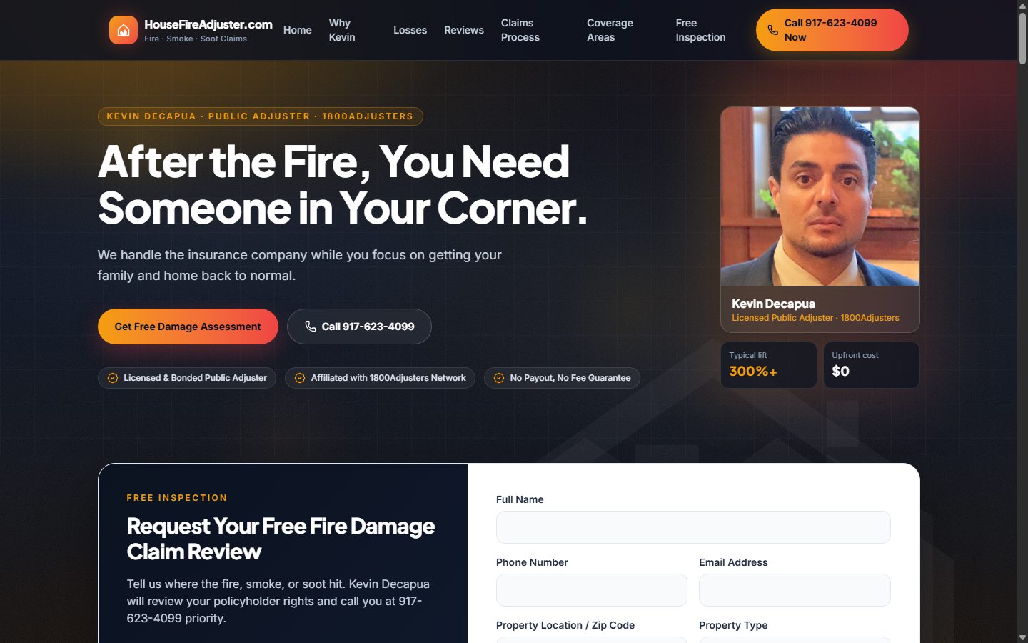 HouseFire Adjuster screenshot