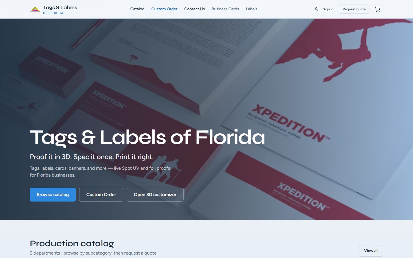 Tags & Labels of Florida homepage